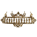 Brass Superfine Dashavatar Wall Panel 30 Inch - Premium Sacred Art | Jaipurio